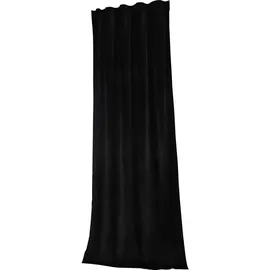 Gardinenbox Vorhang »Milano« HxB 280x135 cm, Schwarz
