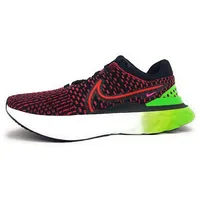 Nike React Infinity Run FK 3 Herren Black/Siren Red-Green