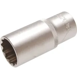 BGS Steckschlüssel-Einsatz für Diesel-Einspritzdüsen Antrieb Innenvierkant 12,5 mm (1/2 Zoll) SW 27 mm