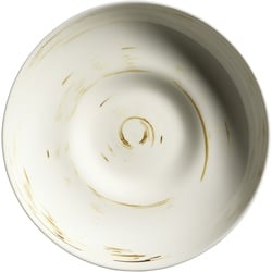 MÄSER Teller tief rund 22 cm, Serie DERBY, Weiß, 4er Set, 593050
