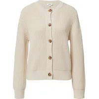 s.Oliver Cardigan aus Baumwollmix in Ripp-Optik Beige 48
