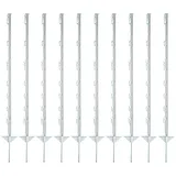 ELECTRA Kunststoffpfahl 105 x 10 cm Weiß