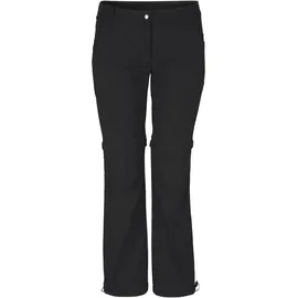POLARINO Trekkinghose POLARINO, Damen, Gr. 25, N-Gr, schwarz, Obermaterial: 92% Polyamid, 8% Elasthan, normal lang, Hosen Trekkinghose, auch in Großen Größen erhältlich