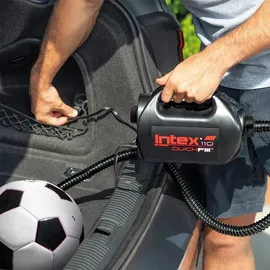 Intex Elektrische Luftpumpe Quick-Fill für Swimming Pools,schwarz,