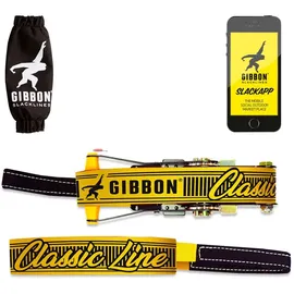 Gibbon Slacklines Classic Line X13 Slackline - Yellow - 15 m