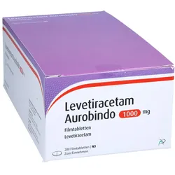 LEVETIRACETAM Aurobindo 1000 mg Filmtabletten 200 St