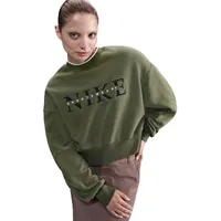 Nike Phoenix Fleece Sweatshirt Medium Olive M
