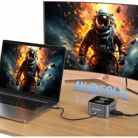 wozinsky WHBC09Y8S 12in1 Hub mit Wireless Charge - Grau