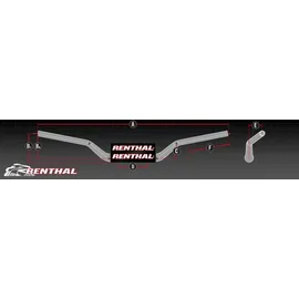 Renthal Fatbar 671 Rc Mini/85cc Lenker