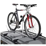 Omac Menabo Fahrradträger Huggy Dachfahrradträger kompatibel mit 1 Fahrrad bis 15kg Stahl