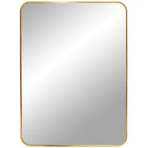 House Nordic Wandspiegel Madrid 50 x 70 cm Goldfarben