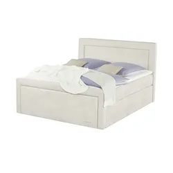 Jette Home Boxspringbett  Jette Frame , creme , Maße (cm): B: 184 H: 129