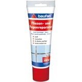 Baufan Fliesen- und Fugenreparatur Weiß 350g I Wasserfeste Spachtelmasse mit optimaler Haftung I Für Küche & Bad I Härtet rissefrei aus I Fugen-Mörtel