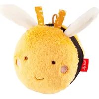 Sigikid 42902 - Baby Aktiv Spielball Biene, Plüsch 9 cm, Babyspielzeug