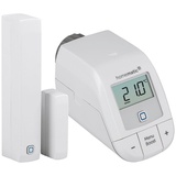 eQ-3 Homematic IP Smart Home Set Heizen - Heizkörperthermostat und Fenster- und Türkontakt mit Magnet