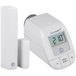eQ-3 Homematic IP Smart Home Set Heizen - Heizkörperthermostat und Fenster- und Türkontakt mit Magnet