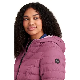 STOY Damen Steppjacke mit Kapuze - Große Größen STS 3 WMN QLTD JCKT, dunkelorchidee, 50,