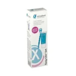 Miradent Tong - Clin Set (Gel + Gratte-Langue) Gel(S) 1 pc(s)