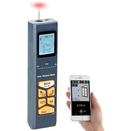 AGT Laser-Entfernungsmesser mit LCD & Bluetooth, Messbereich 5 cm - 30 m