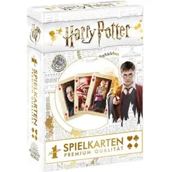 WINNING MOVES WM10440 Number 1 Spielkarten Harry Potter gold