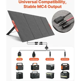Vevor Faltbares Monokristallin Solarpanel 300 W