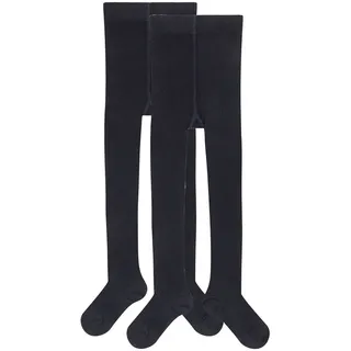 S.Oliver S. Oliver Strumpfhose 2er Pack essentials Organic Strumpfhosen Kinder 0004 | navy 86/92