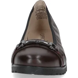 CAPRICE Ballerina Bordeaux Comb, 38 EU