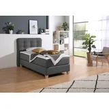 Home Affaire Boxspringbett 108 x 209 cm Grau