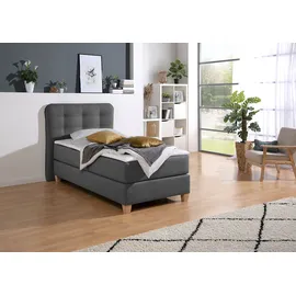 Home Affaire Boxspringbett 108 x 209 cm Grau