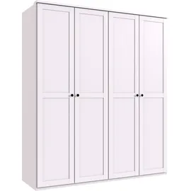 WIMEX Drehtürenschrank Chalet 180 x 210 x 58 cm Weiß