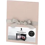 RÖSSLER Papier 13303200580 - Leporello mit schwarzen Seiten, Powder, 150 x 190 mm, Faltbuch, Ziehharmonika-Fotoalbum, 1 Stück