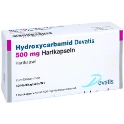 HYDROXYCARBAMID Devatis 500 mg Hartkapseln 30 St