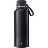 LURCH Isolierflasche schwarz 1 l
