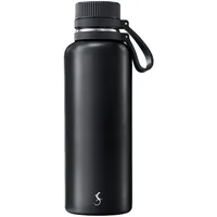 LURCH Isolierflasche schwarz 1 l