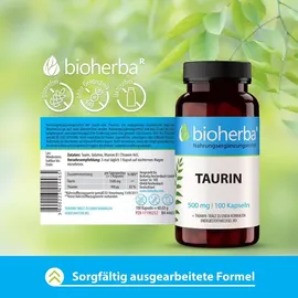 Bioherba Taurin Kapseln 100 St.