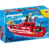 Playmobil City Action Feuerwehrboot mit Pumpe 3128