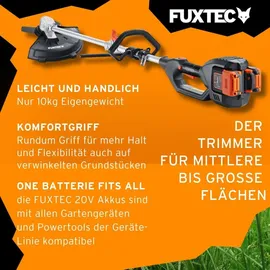 FUXTEC Akku Motorsense FX-E2MSSET