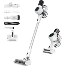 Klamer Akkustaubsauger 420 Watt weiß