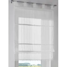 Heine Raffrollo in offwhite | Gr.: 130-x-120-cm