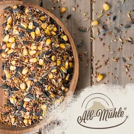 alb-mühle 10 kg Lyra Pet® Streufutter aus der ALB-MÜHLE Allzweck-Mix in 30 L Tonne