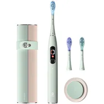 oclean X Ultra 20 S Green + Aufsteckbürsten 3 St. + Reiseetui