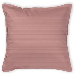 Kissenbezug CURT BAUER "Bente", rot (ruby), B:40cm L:40cm, Mako-Brokat-Satin, Obermaterial: 100% Baumwolle, Kissenbezüge, Erscheinungsbild einer Mélange
