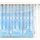 Gardinenbox Bogenstore Gardine Jacquard, 145x600, Blumenmuster Weiß Kräuselband Universalband Faltenband Store, 13140