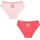 UNITED LABELS Paw Patrol Unterhose für Mädchen Kinder Panty Slip Unterwäsche Rosa/Pink (2er Pack) (as3, Numeric, Numeric_98, Numeric_104, Regular, 98-104) - 98-104