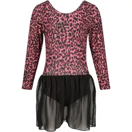 ZigZag Ditte Printed Gymnastikanzug Kinder 3748 - print leopard 2 92,