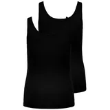 ONLY CARMAKOMA CARTIME Tanktop Schwarz M