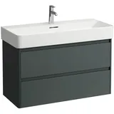 Laufen Waschtischunterbau BASE 2.0 2 Schubladen 40 x 92 x 51,5 cm Verkehrsgrau
