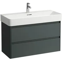 Laufen Waschtischunterbau BASE 2.0 2 Schubladen 40 x 92 x 51,5 cm Verkehrsgrau