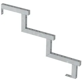 Plus Stahltreppenwange 17 cm Stahl