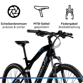 Zündapp Z898 27,5 Zoll RH 48 cm schwarz/blau